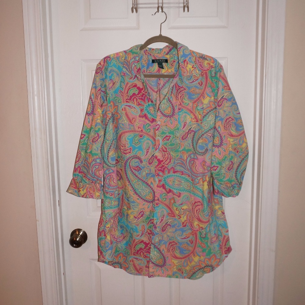 Paisley Sleep Shirt